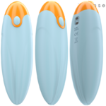 INTENSE - MIKE BALA VIBRADORA 10 VIBRACIONES AZUL - Imagen 3