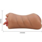 CRAZY BULL - SARAH MASTURBADOR DOBLE BOCA  VAGINA NATURAL - Imagen 5