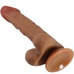 BAILE - BURAQ DILDO REALÍSTICO 24 CM NATURAL - Imagen 4