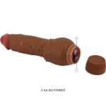 BAILE - BARBARA VIBRADOR REALÍSTICO 19.5 CM MULATO - Imagen 4