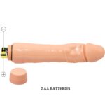 BAILE - DYBBUK VIBRADOR REALÍSTICO 24 CM NATURAL - Imagen 3