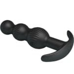 PRETTY LOVE - SIDNEY VIBRADOR ANAL 10 VIBRACIONES NEGRO - Imagen 5