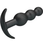 PRETTY LOVE - SIDNEY VIBRADOR ANAL 10 VIBRACIONES NEGRO - Imagen 4