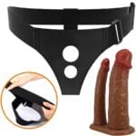PRETTY LOVE - KEAVEN HARNESS BRIEFS UNIVERSAL  COMFORTABLE DOBLE DILDO - Imagen 5