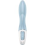 SATISFYER - AIR PUMP BUNNY 1 VIBRADOR INFLABLE RABBIT AZUL - Imagen 3