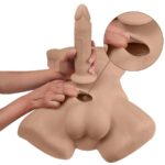 SILEXD - APOLLO L TORSO REALÍSTICO MASCULINO CARAMELO - Imagen 3