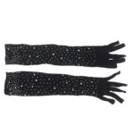 SUBBLIME - 957469 GUANTES TRANSPARENTES CON BRILLO NEGRO S/M - Imagen 4