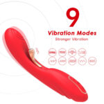 ARMONY - VIBRADOR CON LENGUA OSCILANTE ROJO - Imagen 4