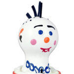 CONDOMERIE - PRESERVATIVO DECORATIVO PINTADO A MANO PUNK - Imagen 3