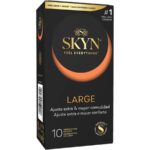 SKYN - PRESERVATIVO LARGE AJUSTE EXTRA 10 UNIDADES