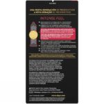 SKYN - PRESERVATIVO INTENSE FEEL TEXTURA CON DISEÑO ONDULADO 10 UNIDADES - Imagen 2