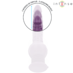 INTENSE - TATUM VIBRADOR MULTIFUNCIÓN CON VIBRACIÓN UP AND DOWN 24 CM MORADO - Imagen 4