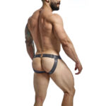 MOB - DNGEON JOCKSTRAP A PRESIÓN GRIS TALLA ÚNICA - Imagen 4