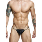 MOB - DNGEON JOCKSTRAP NEGRO A PRESIÓN TALLA ÚNICA