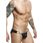MOB - DNGEON JOCKSTRAP NEGRO A PRESIÓN TALLA ÚNICA - Imagen 3