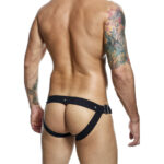 MOB - DNGEON JOCKSTRAP NEGRO A PRESIÓN TALLA ÚNICA - Imagen 5