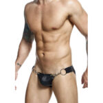MOB - DNGEON JOCKSTRAP NEGRO A PRESIÓN TALLA ÚNICA - Imagen 2