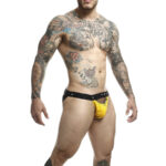 MOB - DNGEON JOCKSTRAP DEPORTISTA AMARILLO TALLA ÚNICA - Imagen 3