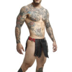 MOB - DNGEON FALDA ROMANDA NEGRA TALLA ÚNICA - Imagen 3