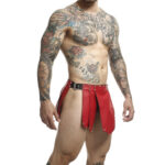 MOB - DNGEON FALDA ROMANDA ROJA TALLA ÚNICA - Imagen 2