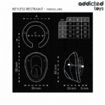 ADDICTED TOYS LOCKED - KEYLESS RESTRAINT JAULA PARA PENE 11,5 CM - Imagen 5