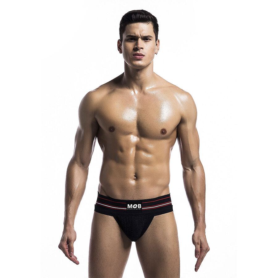 MOB - TANGA CLASICO NEGRO TALLA S