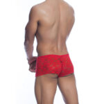 MOB - BOXER ENCAJE ROJO TALLA S/M - Imagen 2