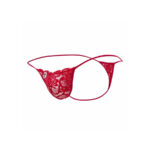 MOB - TANGA DE ENCAJE ROJO TALLA S/M - Imagen 4
