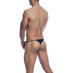 MOB - V-STRING DE MICROFIBRA NEGRA TALLA S/M - Imagen 3