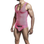 MOB - BODYSHEER TRANSPARTE ROSA TALLA S/M - Imagen 2