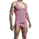 MOB - BODYSHEER TRANSPARTE ROSA TALLA S/M - Imagen 3