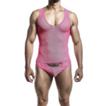 MOB - BODYSHEER TRANSPARTE ROSA TALLA S/M