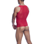 MOB - BODYSHEER TRANSPARTE ROJO TALLA S/M - Imagen 3