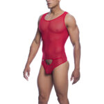 MOB - BODYSHEER TRANSPARTE ROJO TALLA S/M - Imagen 2
