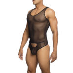 MOB - BODYSHEER TRANSPARTE NEGRO TALLA S/M - Imagen 2