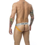 MOB - JOCK CLASICO STRIPE NARANJA TALLA S - Imagen 4