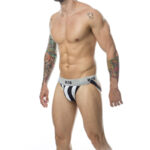 MOB - JOCK CLASICO STRIPE BLANCO TALLA S - Imagen 2
