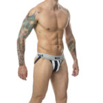 MOB - JOCK CLASICO STRIPE BLANCO TALLA S - Imagen 3