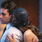 CALEXOTICS - SCANDAL PASAMONTAÑAS DE ENCAJE NEGRO CON LAZO - Imagen 5