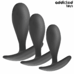ADDICTED TOYS - SET DE 3 PLUG ANAL SILICONA MODELO 2 - Imagen 2