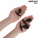 ADDICTED TOYS - SET DE 3 PLUG ANAL SILICONA MODELO 3 - Imagen 3