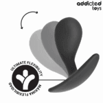 ADDICTED TOYS - SET DE 3 PLUG ANAL SILICONA MODELO 3 - Imagen 5