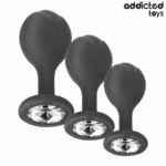 ADDICTED TOYS - SET DE 3 PLUG SILICONA ANAL CON JOYA - Imagen 2
