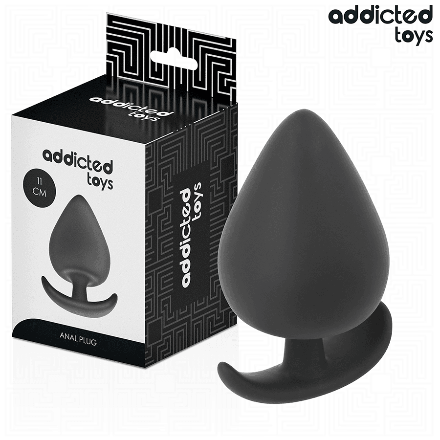 ADDICTED TOYS - PLUG ANAL SILICONA TALLA XXL 11 CM