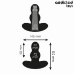 ADDICTED TOYS - PLUG ANAL HUECO SILICONA TALLA XXL 15,2 CM - Imagen 4