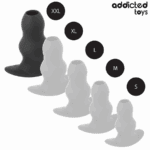 ADDICTED TOYS - PLUG ANAL HUECO SILICONA TALLA XXL 15,2 CM - Imagen 5