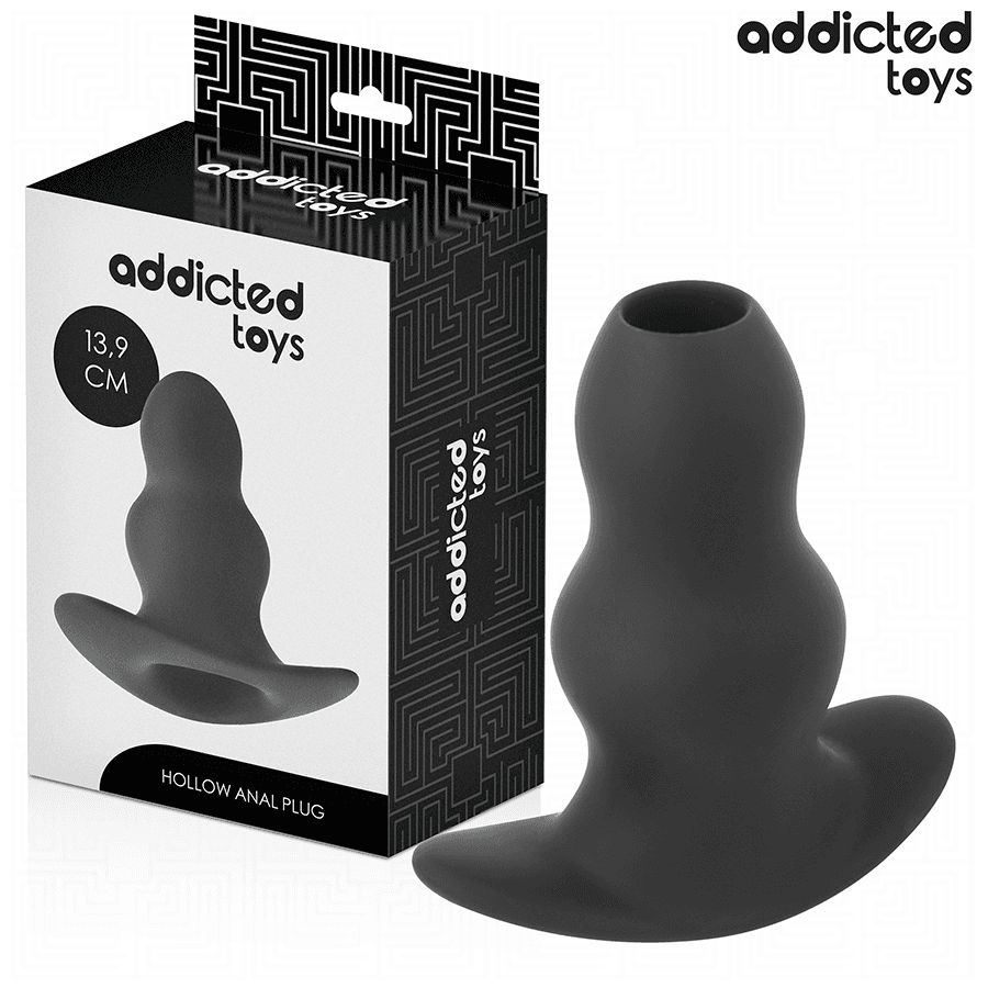 ADDICTED TOYS - PLUG ANAL HUECO SILICONA TALLA XL 13,9 CM