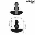 ADDICTED TOYS - PLUG ANAL HUECO SILICONA TALLA L 11.1 CM - Imagen 4