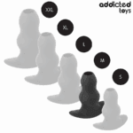 ADDICTED TOYS - PLUG ANAL HUECO SILICONA TALLA M 9,6 CM - Imagen 5