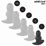 ADDICTED TOYS - PLUG ANAL HUECO SILICONA TALLA S 7,3 CM - Imagen 5